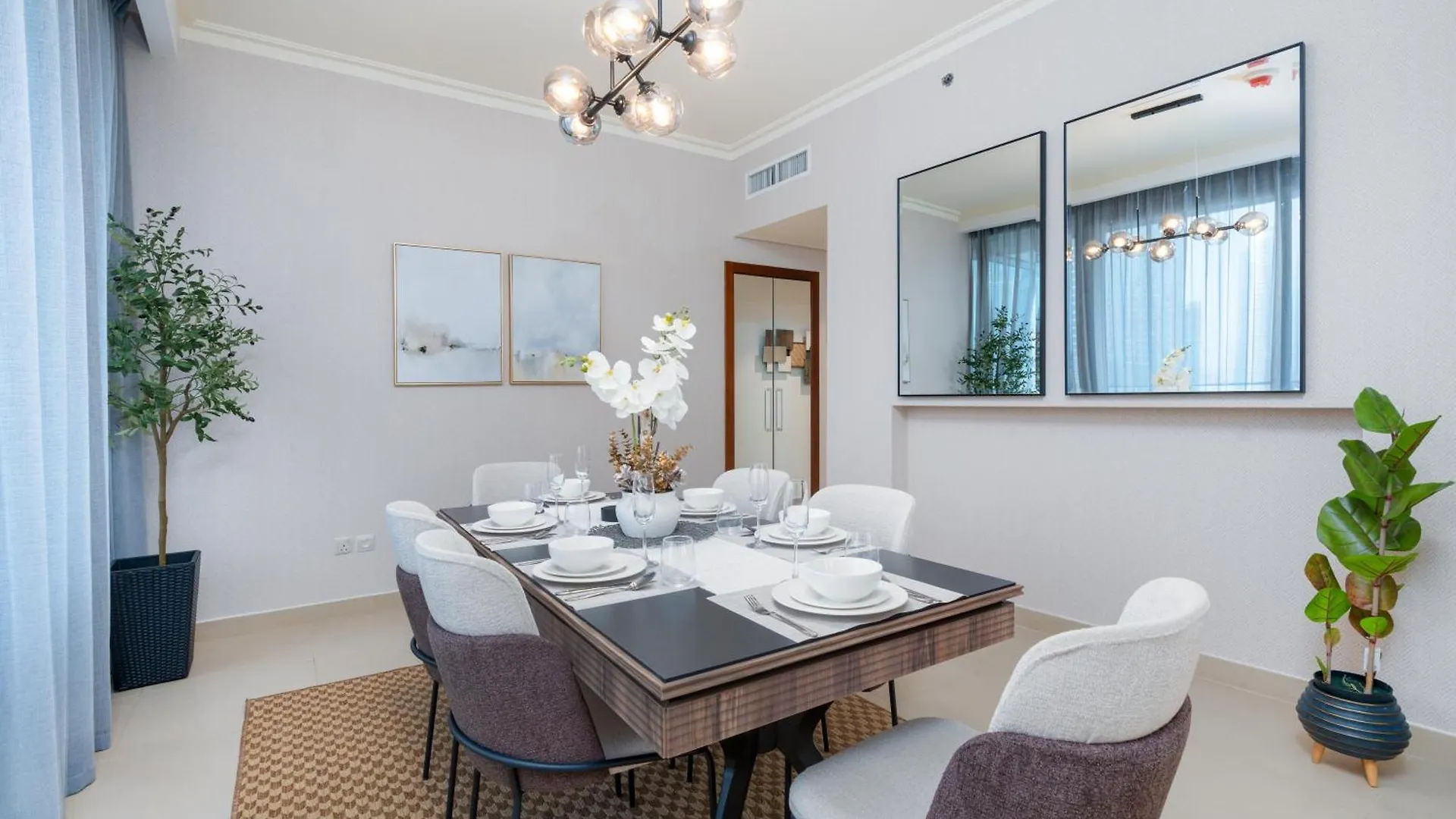 Whitesage - Unbeatable Views Of Burj Khalifa In This Huge 3Br Apartment Dubai 0*,