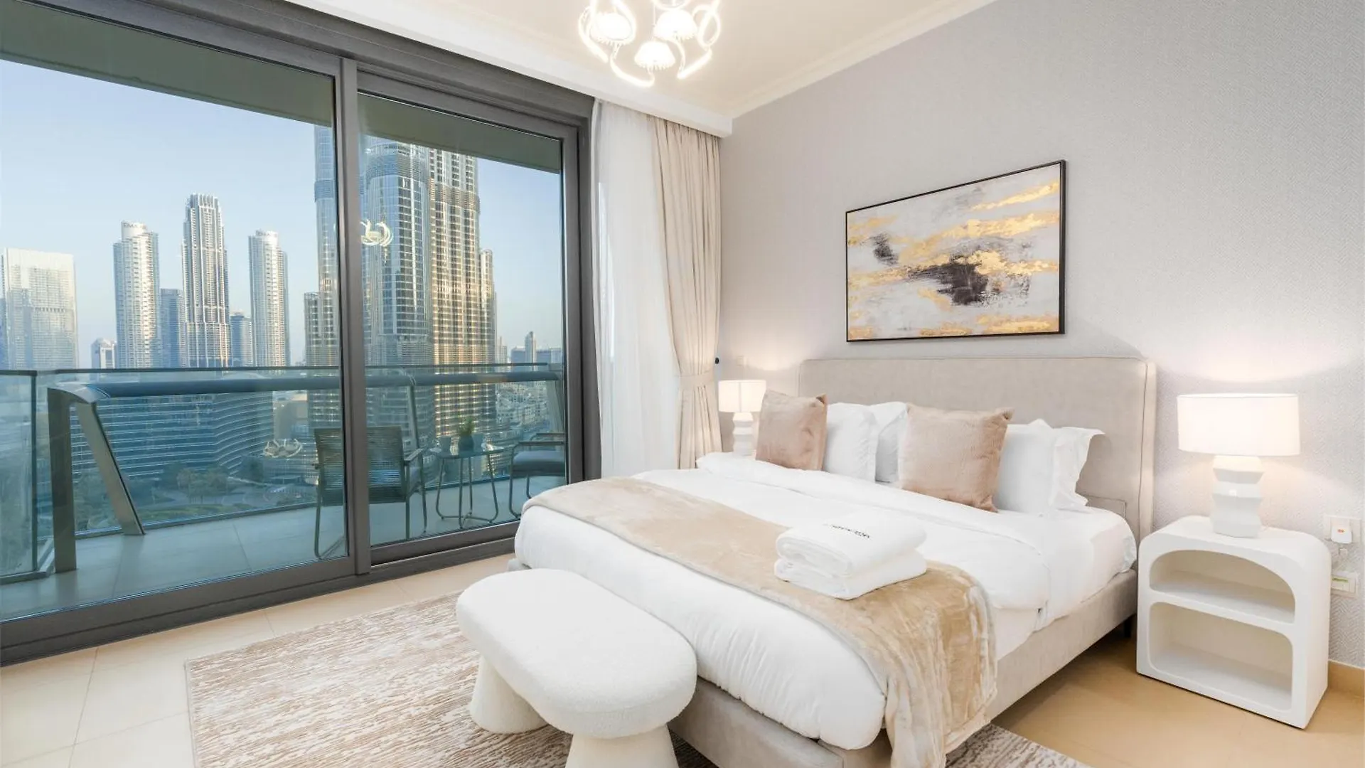 Whitesage - Unbeatable Views Of Burj Khalifa In This Huge 3Br Apartment Dubai